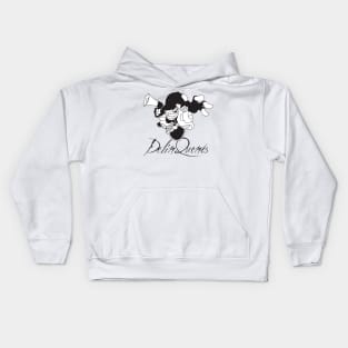 The DelinQuent Black&White Kids Hoodie